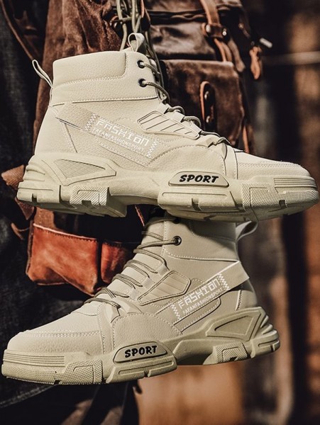 Outdoors Lace Up Front Combat Boots 